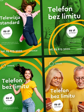 Branding firmy telekomnikacyjnej